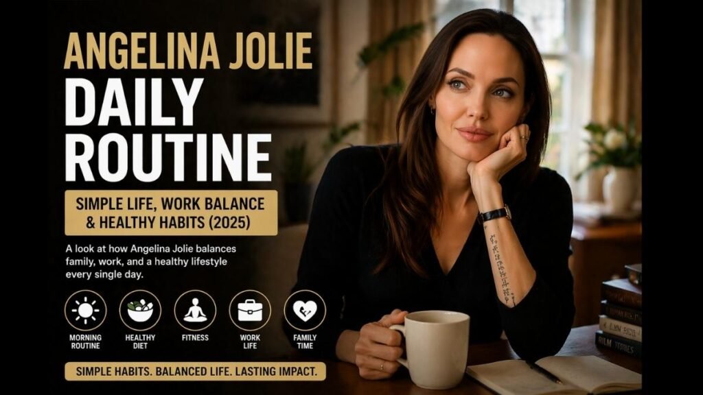 Angelina Jolie Daily Routine