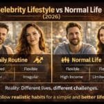 Celebrity Lifestyle vs Normal Life