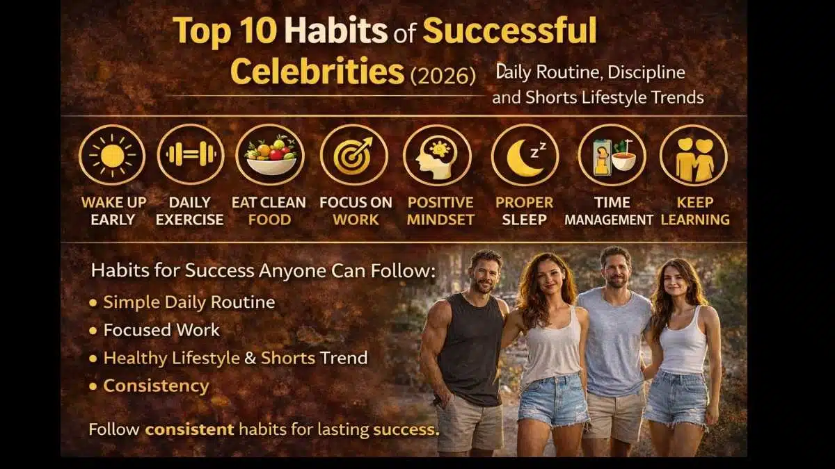 Top 10 Habits of Successful Celebrities
